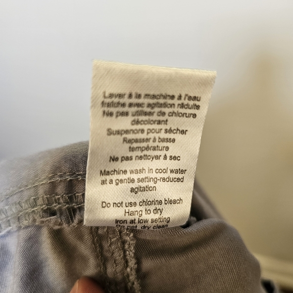 NWOT Projec Raw grey white plaid cotton cargo shorts men size 40 US - Picture 5 of 7